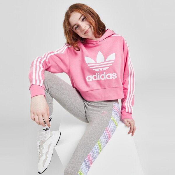 ADIDAS BLUZA Z KAPTUREM (G) TREFFOIL OH CRP GIRL